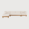 Outdoor Modular Sofa with Chaise L | Ethnicraft Monocle | Oroa.com