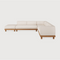 Outdoor Modular Sofa with Ottoman | Ethnicraft Monocle | Oroa.com