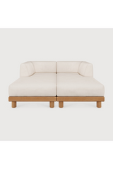 White Outdoor Modular Sofa Set | Ethnicraft Monocle | Oroa.com