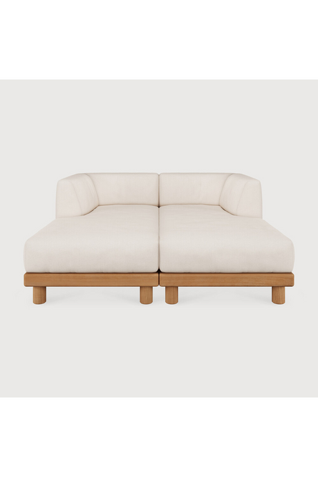 White Outdoor Modular Sofa Set | Ethnicraft Monocle | Oroa.com