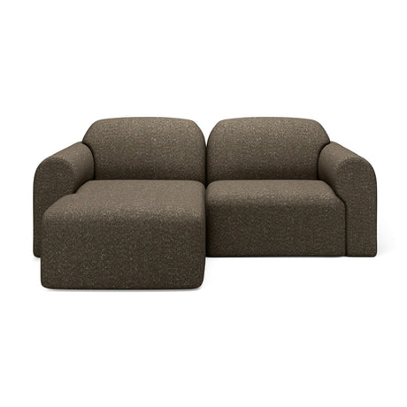 Modern European furniture - End Seater Sofa with Footstool  - www.oroa.com