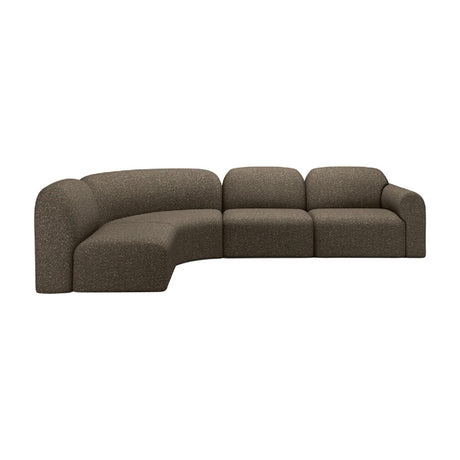 Modern or European furniture - Curved Modular Sofa Set - www.oroa.com
