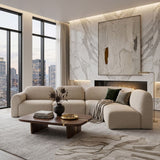 Modern or European furniture - Curved Modular Sofa Set - www.oroa.com
