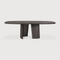 Round Concrete Outdoor Dining Table | Ethnicraft Roller Max | Oroa.com