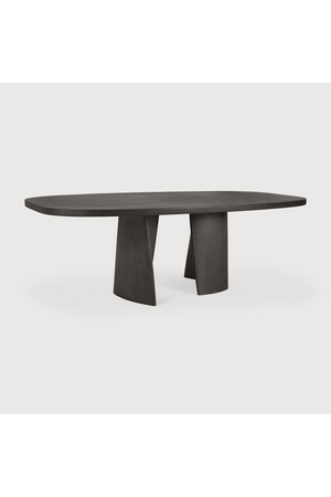 Round Concrete Outdoor Dining Table | Ethnicraft Roller Max | Oroa.com