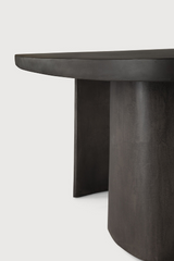 Round Concrete Outdoor Dining Table | Ethnicraft Roller Max | Oroa.com
