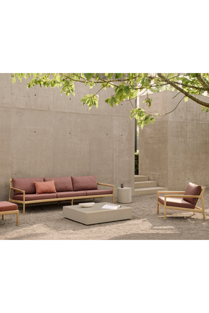 Round Concrete Outdoor Side Table | Ethnicraft Elements | Oroa.com