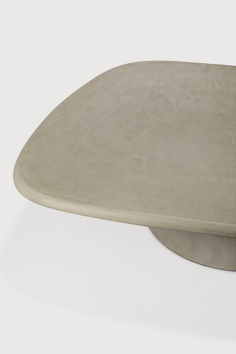 Pebble-Shaped Concrete Outdoor Coffee Table | Ethnicraft Elements | Oroa.com