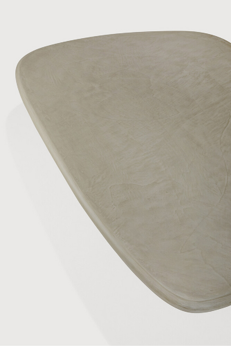 Pebble-Shaped Concrete Outdoor Coffee Table | Ethnicraft Elements | Oroa.com