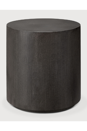 Round Concrete Outdoor Side Table | Ethnicraft Elements | Oroa.com