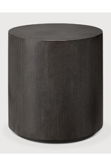 Round Concrete Outdoor Side Table | Ethnicraft Elements | Oroa.com