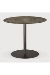 Round Pedestal Dining Table | Ethnicraft Blend | Oroa.com