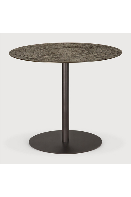 Round Pedestal Dining Table | Ethnicraft Blend | Oroa.com