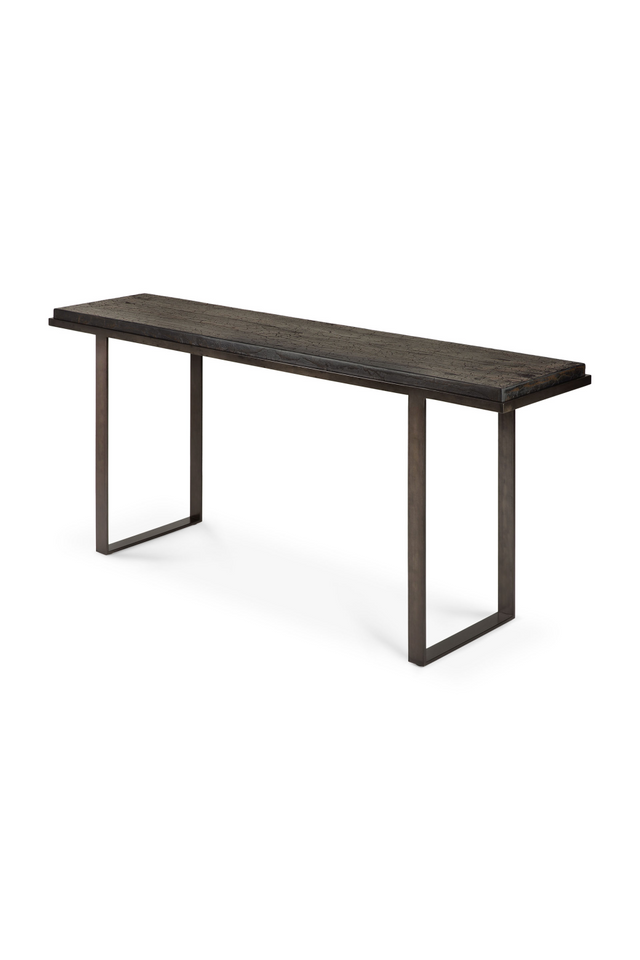 Rectangular Umber Console Table | Ethnicraft Stability | OROA.com