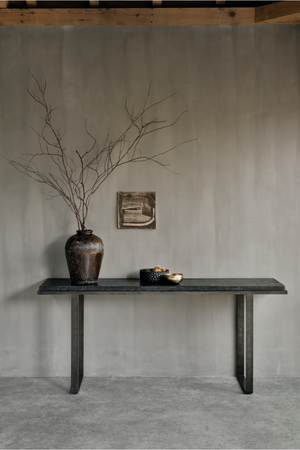 Rectangular Umber Console Table | Ethnicraft Stability | OROA.com