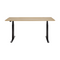 Oak Adjustable Desk L | Ethnicraft Bok | Oroa.com