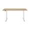 Oak Adjustable Desk L | Ethnicraft Bok | Oroa.com