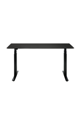 Oak Adjustable Desk L | Ethnicraft Bok | Oroa.com