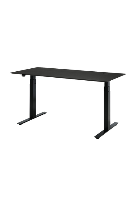 Oak Adjustable Desk L | Ethnicraft Bok | Oroa.com