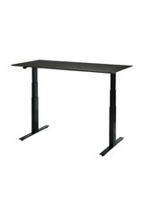 Oak Adjustable Desk L | Ethnicraft Bok | Oroa.com