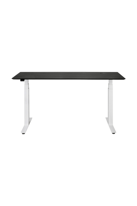 Oak Adjustable Desk L | Ethnicraft Bok | Oroa.com