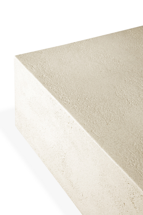 White Rectangular Coffee Table | Ethnicraft Elements | Oroa.com