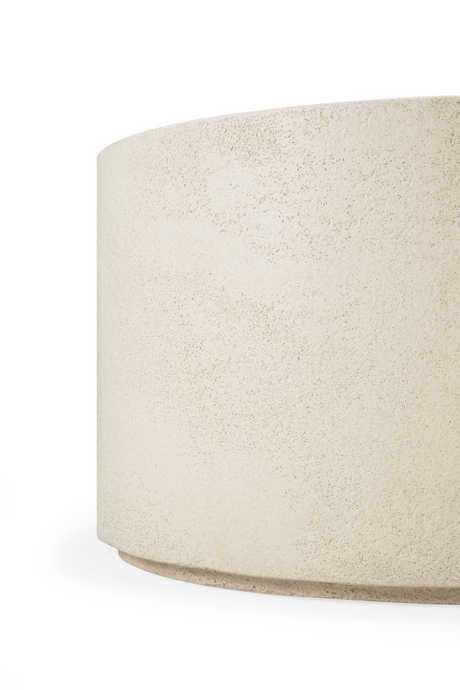 Round Off-White Coffee Table | Ethnicraft Elements | Oroa.com