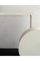 Round Off-White Coffee Table | Ethnicraft Elements | Oroa.com