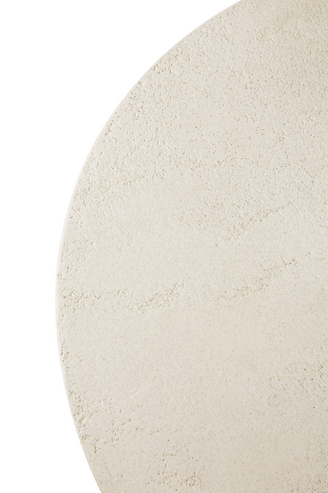Round Off-White Coffee Table | Ethnicraft Elements | Oroa.com