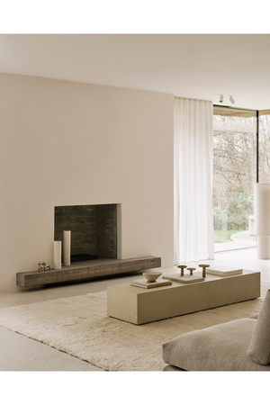 White Cement Floor Shelf | Ethnicraft Elements | Oroa.com