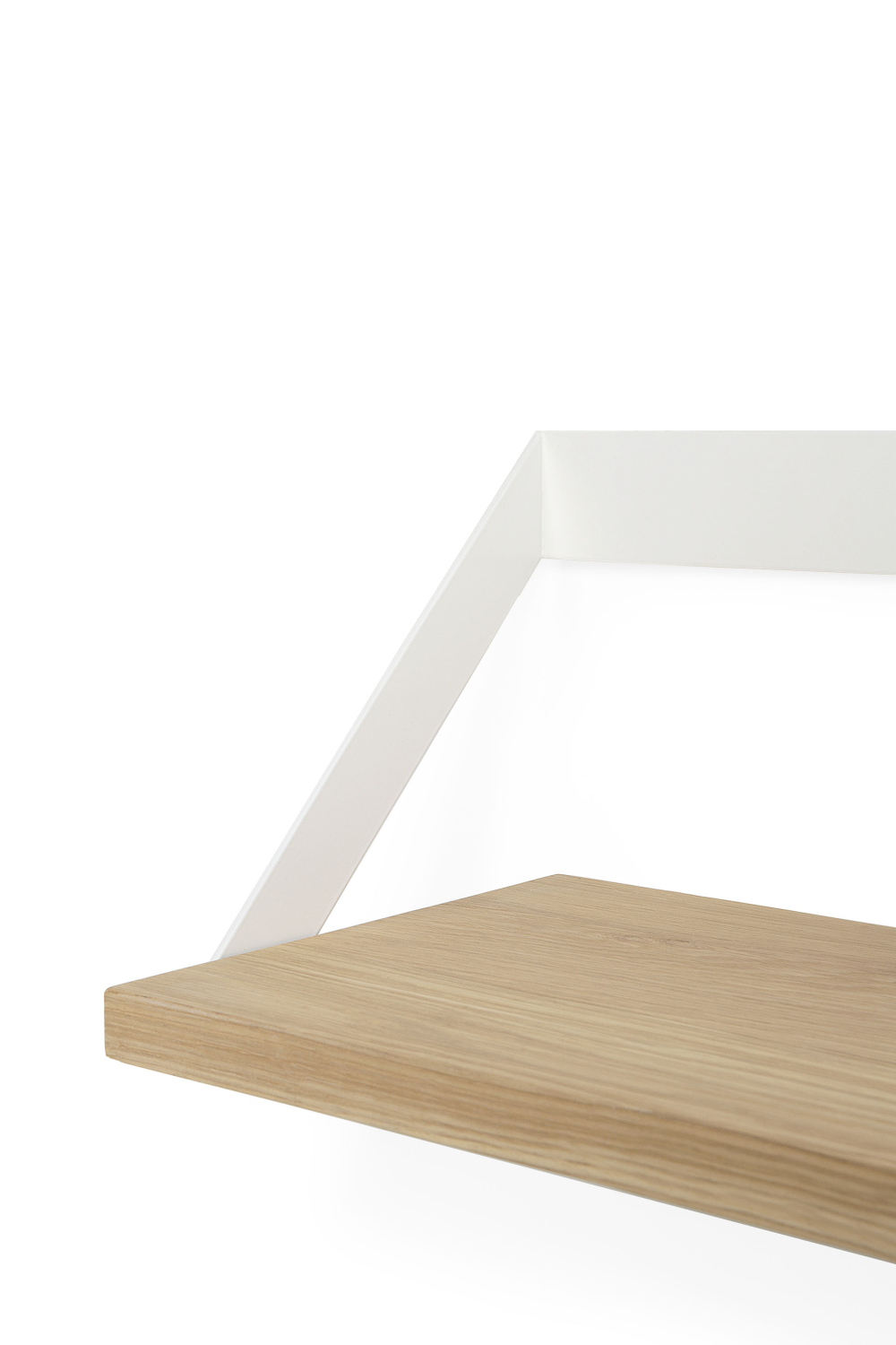 Solid Oak Wall Shelf | Ethnicraft Ribbon | Oroa.com