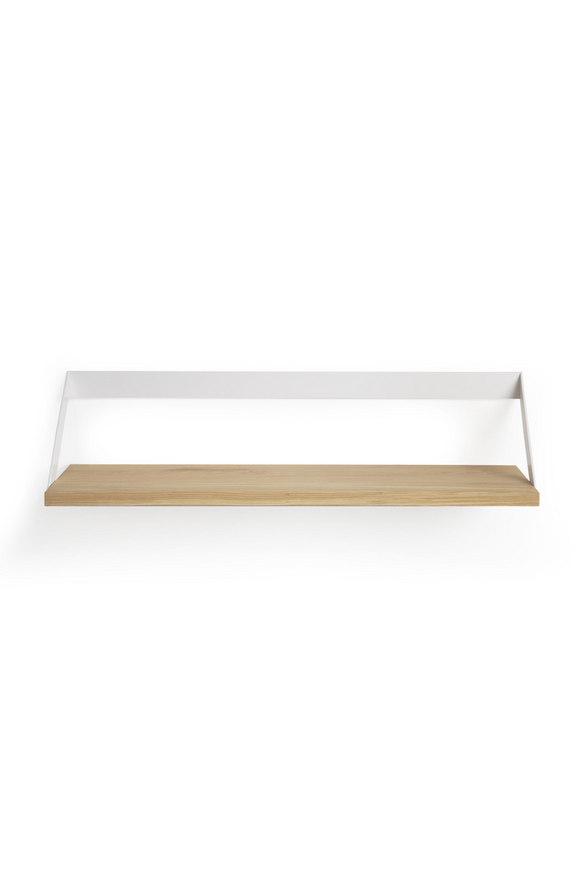 Solid Oak Wall Shelf | Ethnicraft Ribbon | Oroa.com
