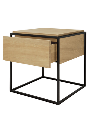 Oak Minimalistic Nightstand | Ethnicraft Monolit