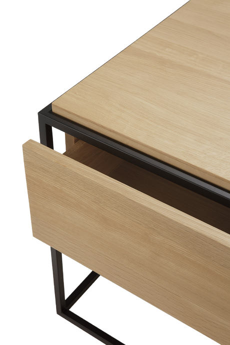 Oak Minimalistic Nightstand – Monolit – oak finish alternate view 6