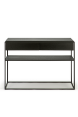 Rectangular 2-Drawer Console Table | Ethnicraft | OROA.com