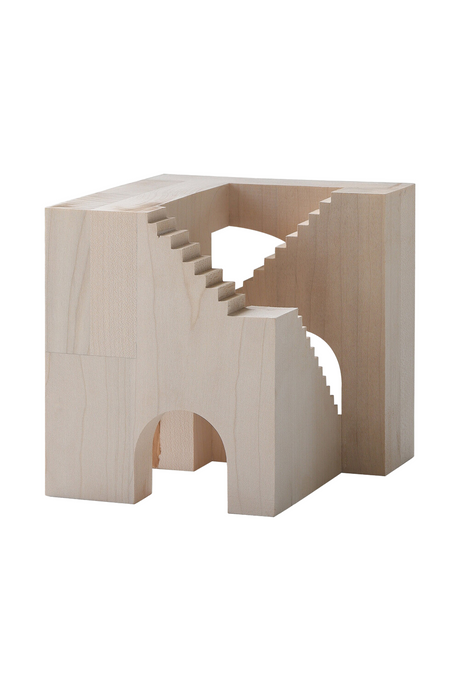Geometrical Modern Sculpture | Ethnicraft Cube | Oroa.com
