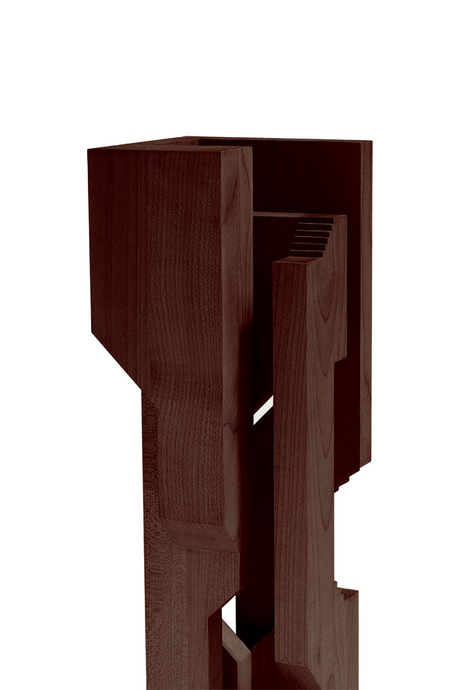 Abstract Stair Sculpture | Ethnicraft Circonvolution | Oroa.com