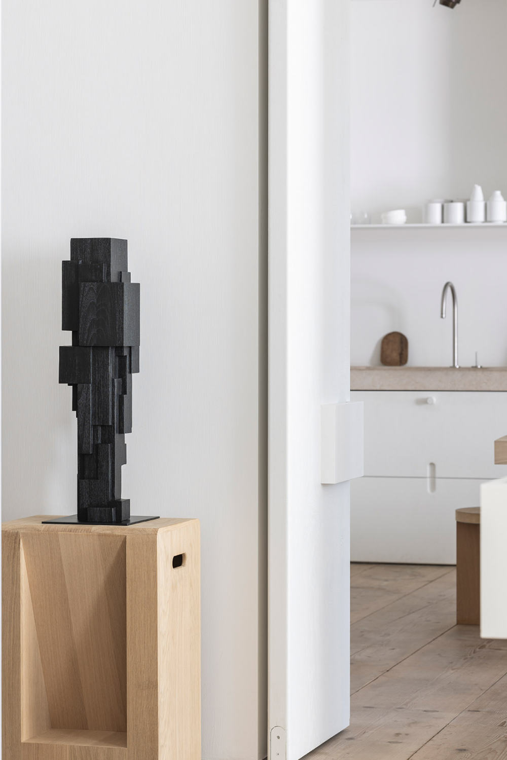 Brushed Teak Decorative Object | Ethnicraft Construction | Oroa.com