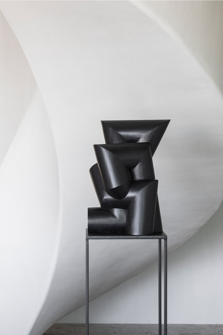   Black Mahogany Modern Sculpture | Oroa.com