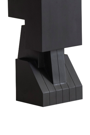 Mahogany Abstract Sculpture | Ethnicraft Brutal Monument #4 | Oroa.com