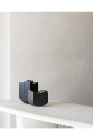 Varnished Mahogany Decorative Object | Ethnicraft Nasu | Oroa.com