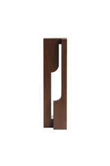 Mahogany Geometric Sculpture | Ethnicraft Kolom | Oroa.com