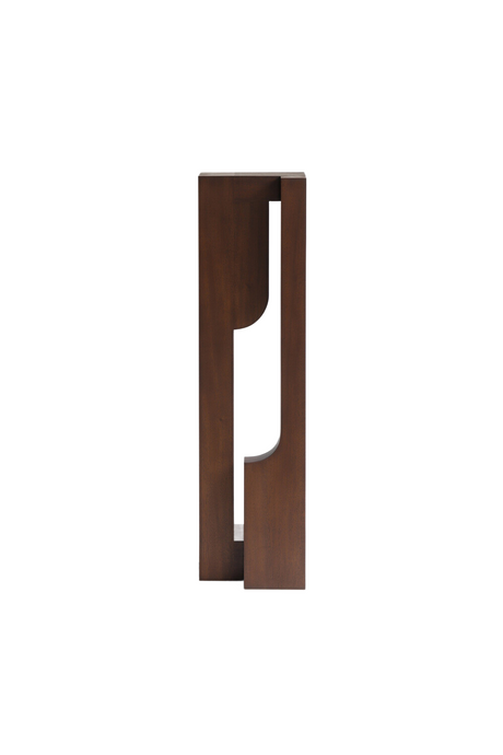 Mahogany Geometric Sculpture | Ethnicraft Kolom | Oroa.com