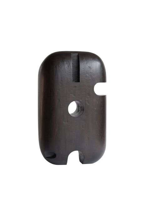 Handcrafted Mahogany Sculpture| Ethnicraft Extrusion Ovoid | Oroa.com