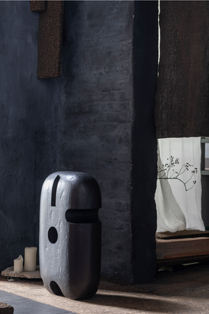 Handcrafted Mahogany Sculpture| Ethnicraft Extrusion Ovoid | Oroa.com