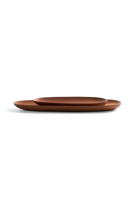 Hand-carved Oval Boards Set (2) | Ethnicraft Thin | Oroa.com