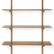 Varnished Mahogany Wall Shelf | Ethnicraft PI | Oroa.com