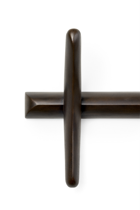 Mahogany Wall Coat Rack | Ethnicraft PI | Oroa.com