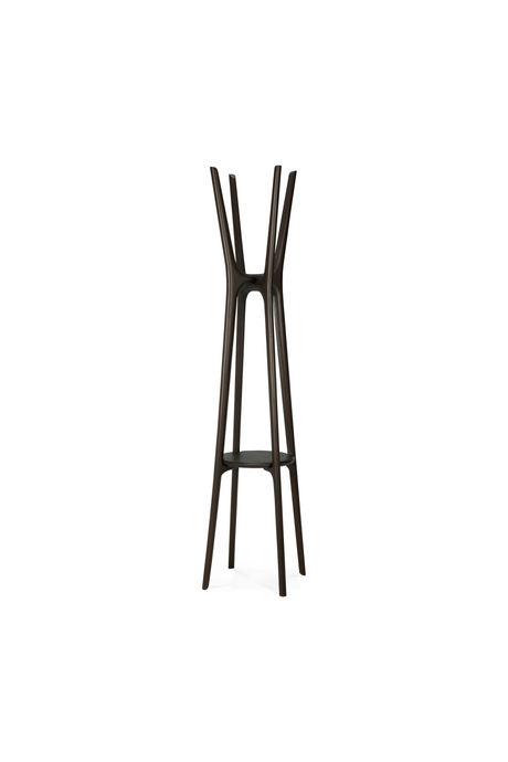 Brown Mahogany Coat Stand | Ethnicraft PI | Oroa.com