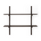 Brown Mahogany Wall Shelf | Ethnicraft PI | Oroa.com